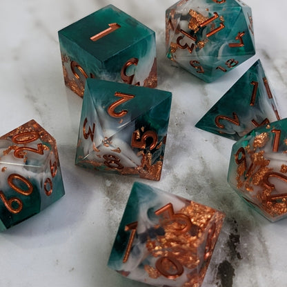 Seafarer's Bounty - Set of 7 Luxury D&D Dice Set