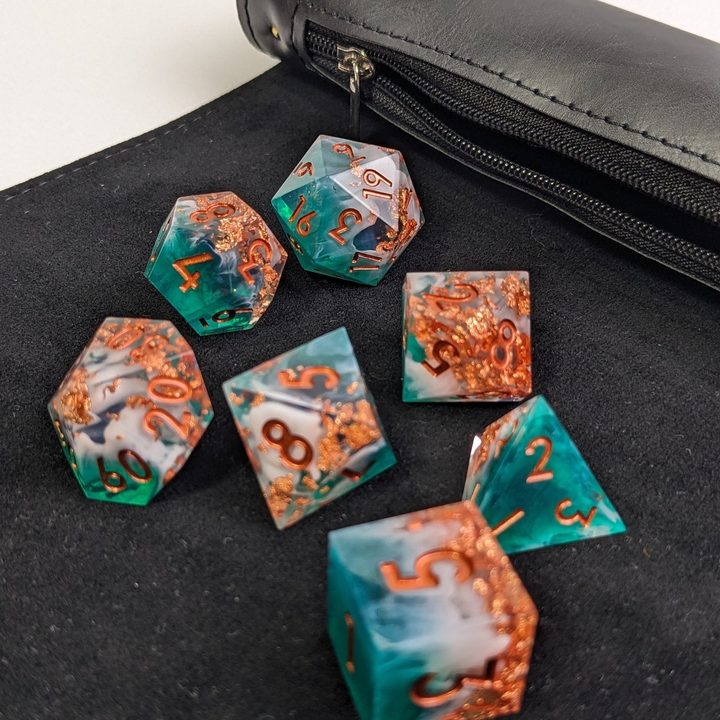 Seafarer's Bounty - Set of 7 Luxury D&D Dice Set