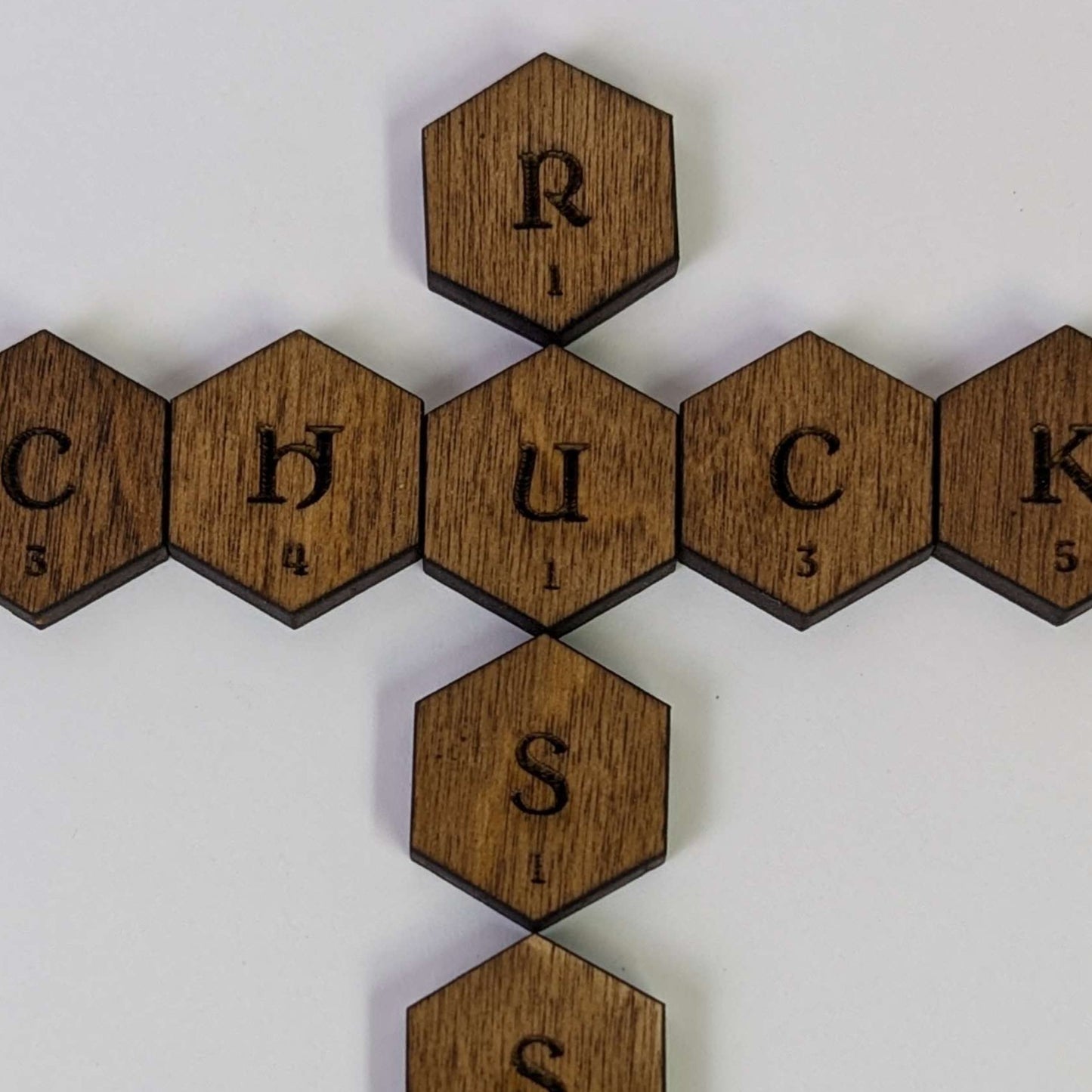 Dungeons and Dragons Custom Scrabble Tiles Decor