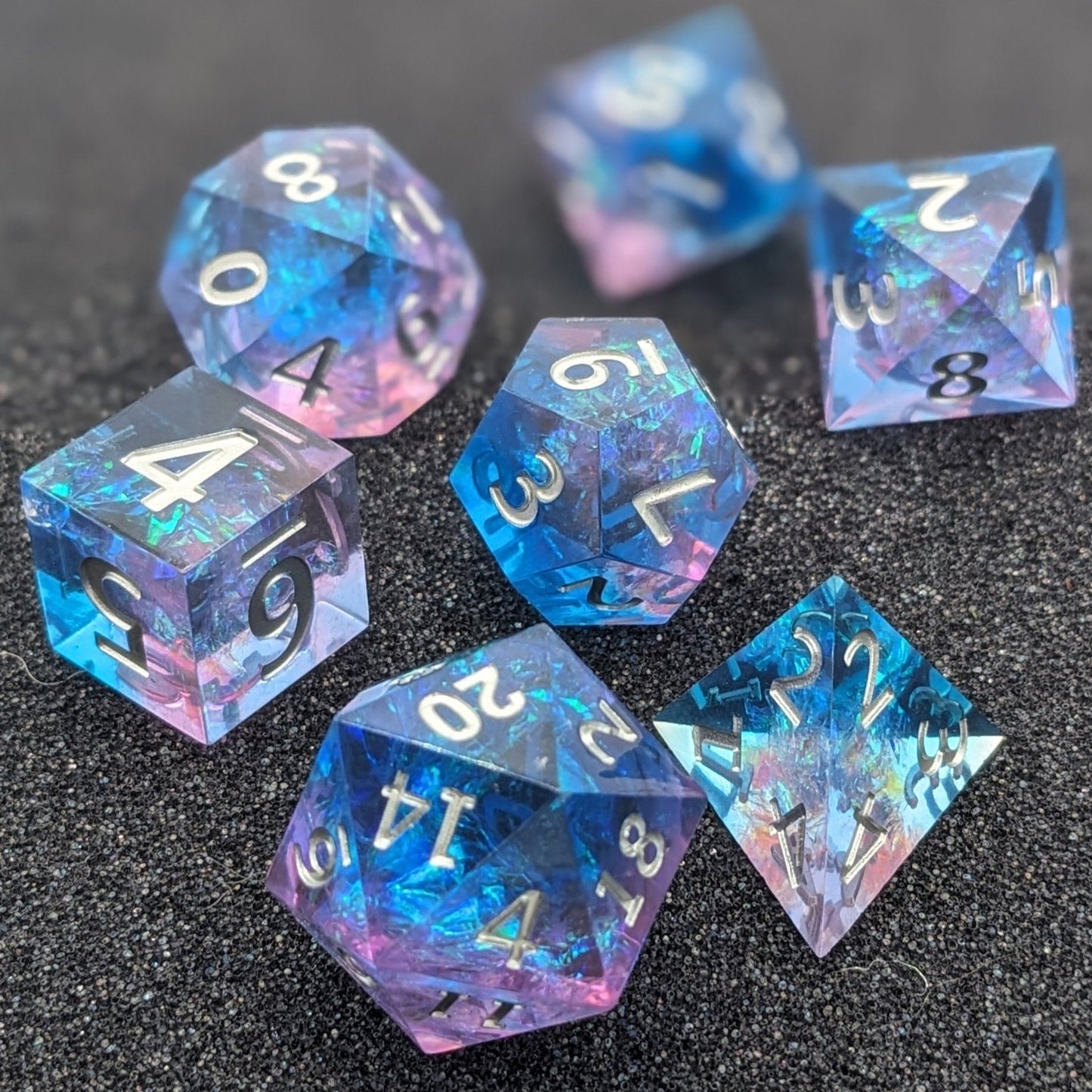 Sorcerer's Jewel - Set of 7 Luxury DnD Dice Set