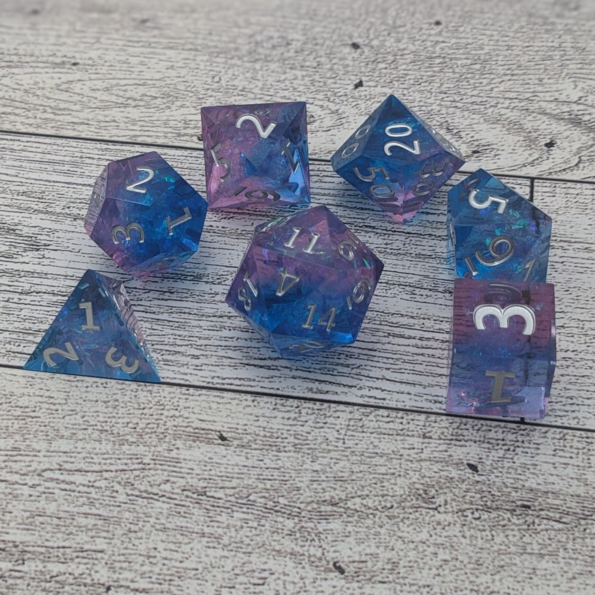 Sorcerer's Jewel 7-Piece Polyhedral Dice Set