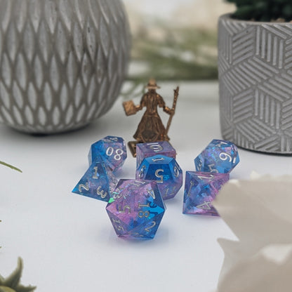 Sorcerer's Jewel - Set of 7 Luxury DnD Dice Set