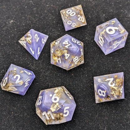 Feyspark Fortune - 7 Piece Luxury D&D Dice Set