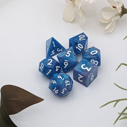 Krakens Heart - 7 Piece Luxury D&D Dice Set