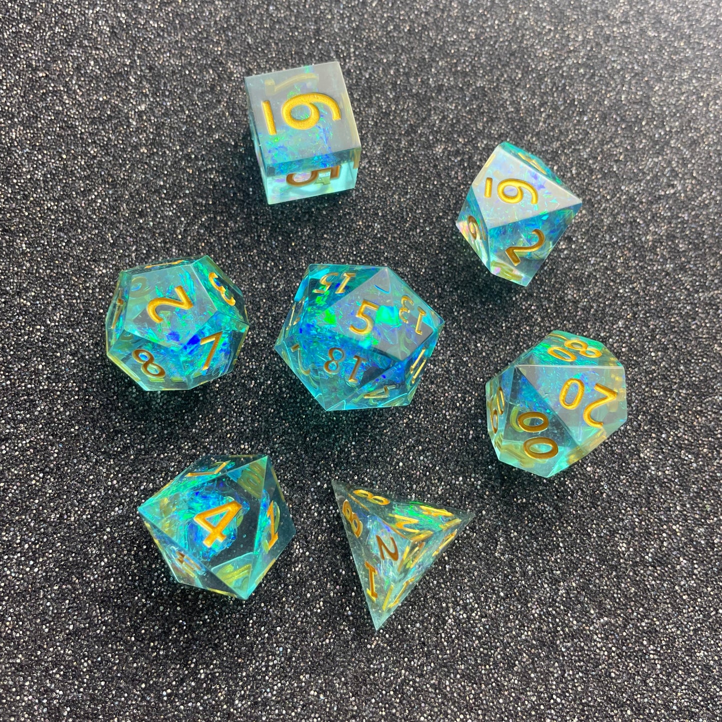 Dreamweaver - 7 Piece Luxury D&D Dice Set