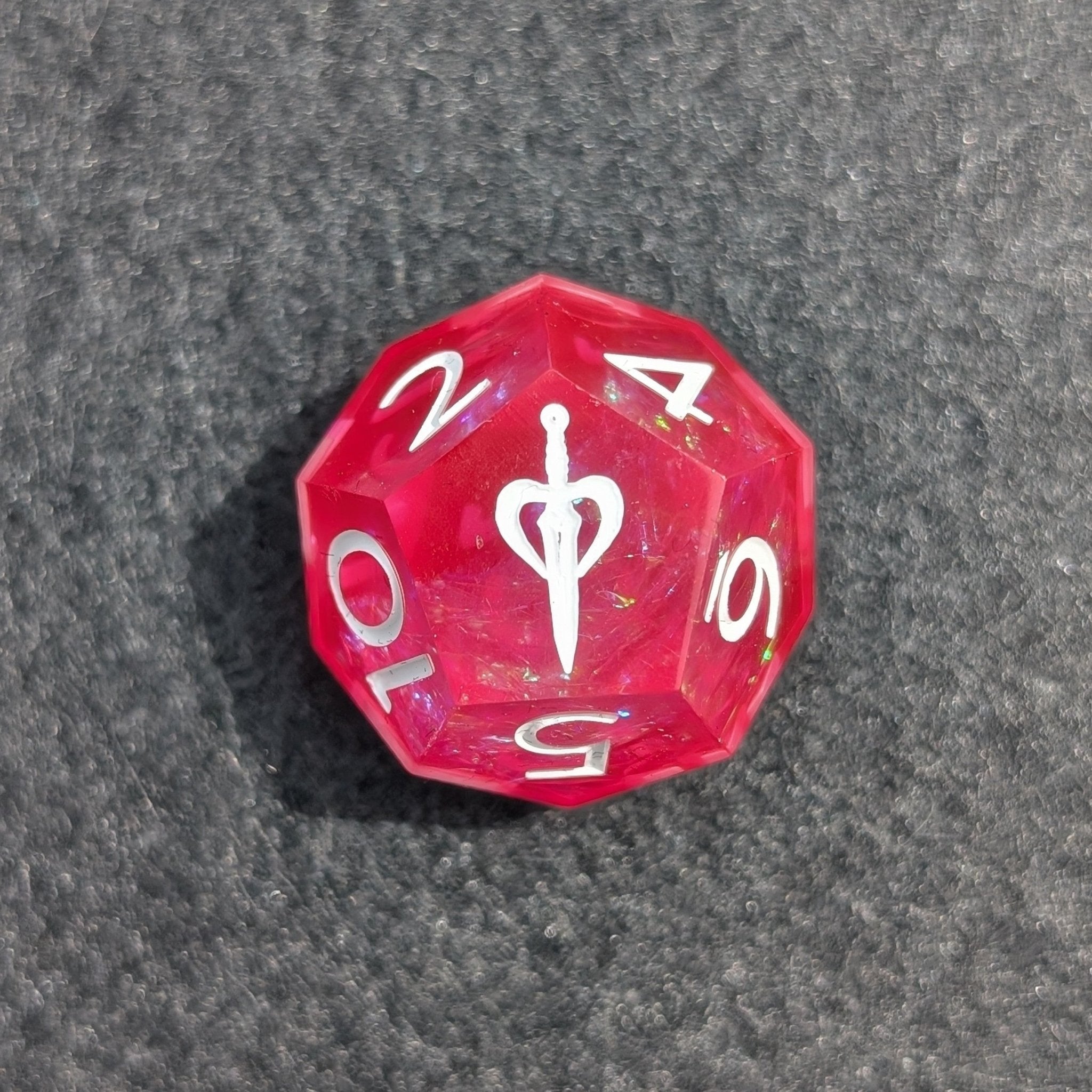 Afterglow - 2pc Duality Dice for Daggerheart - EBONWOOD