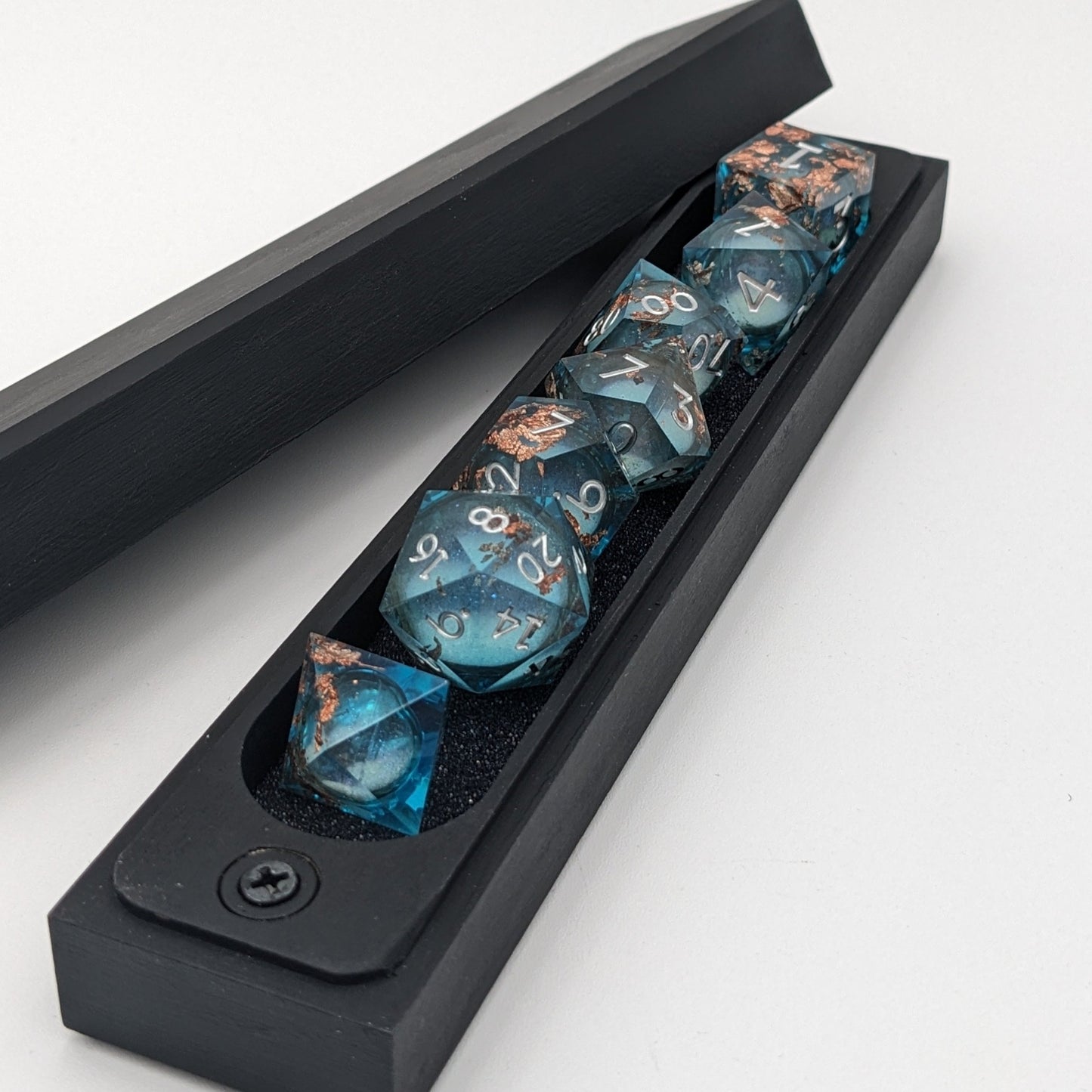 Aether Drift  7-Piece Liquid Core Dice Set