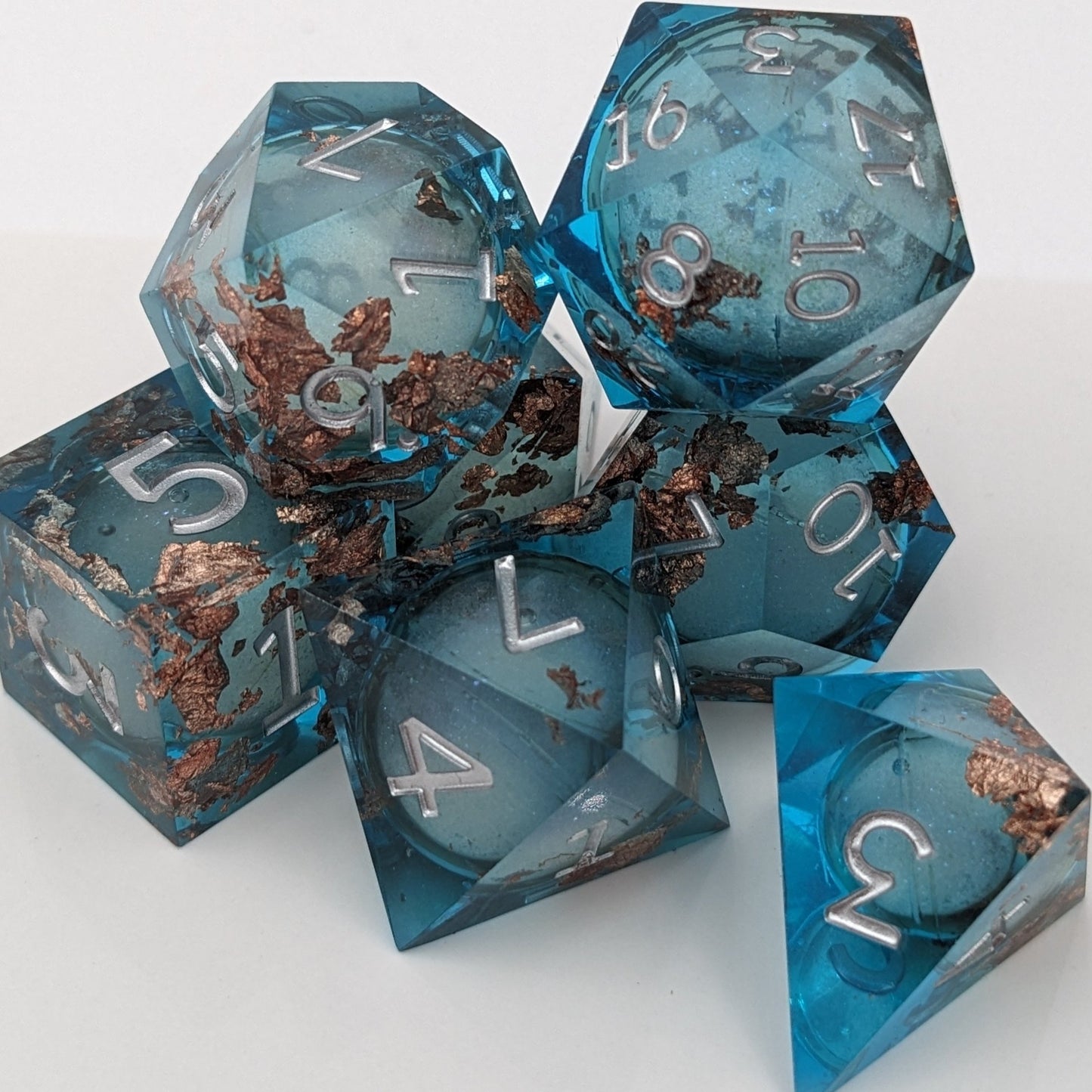Aether Drift  7-Piece Liquid Core Dice Set