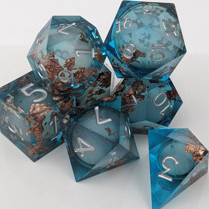 Aether Drift  7-Piece Liquid Core Dice Set