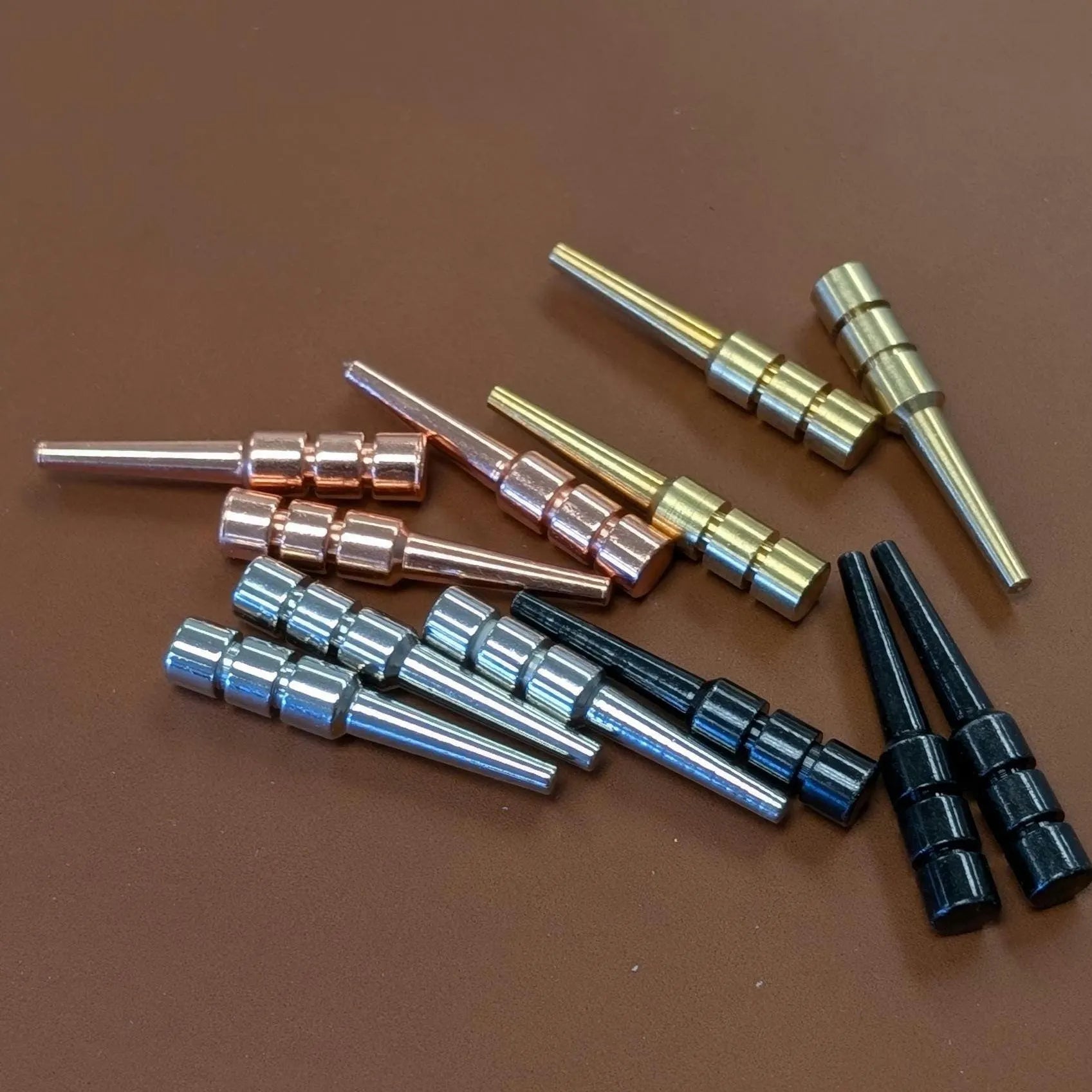 Metal Cribbage Pegs – Set of 9 - EBONWOOD