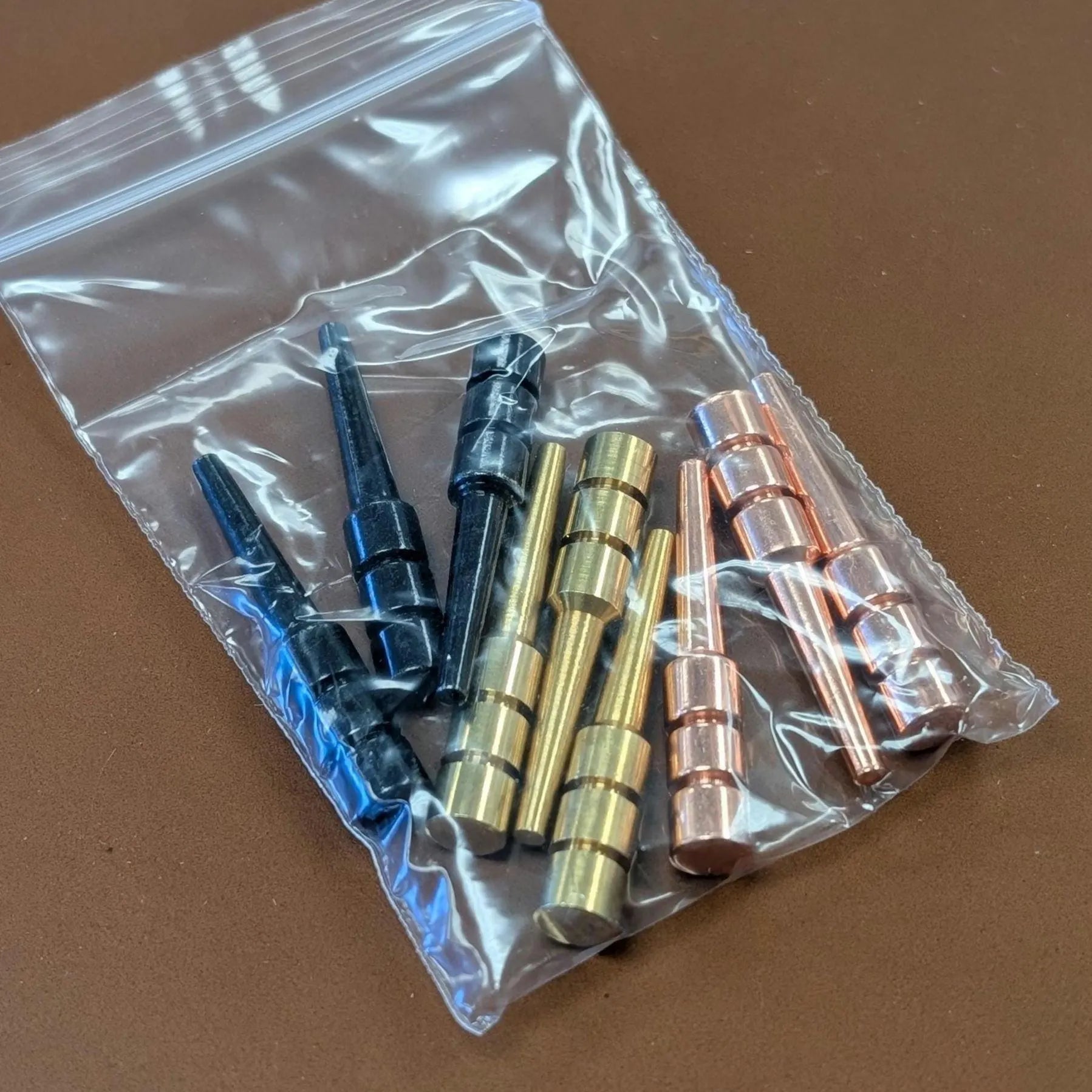 Metal Cribbage Pegs – Set of 9 - EBONWOOD