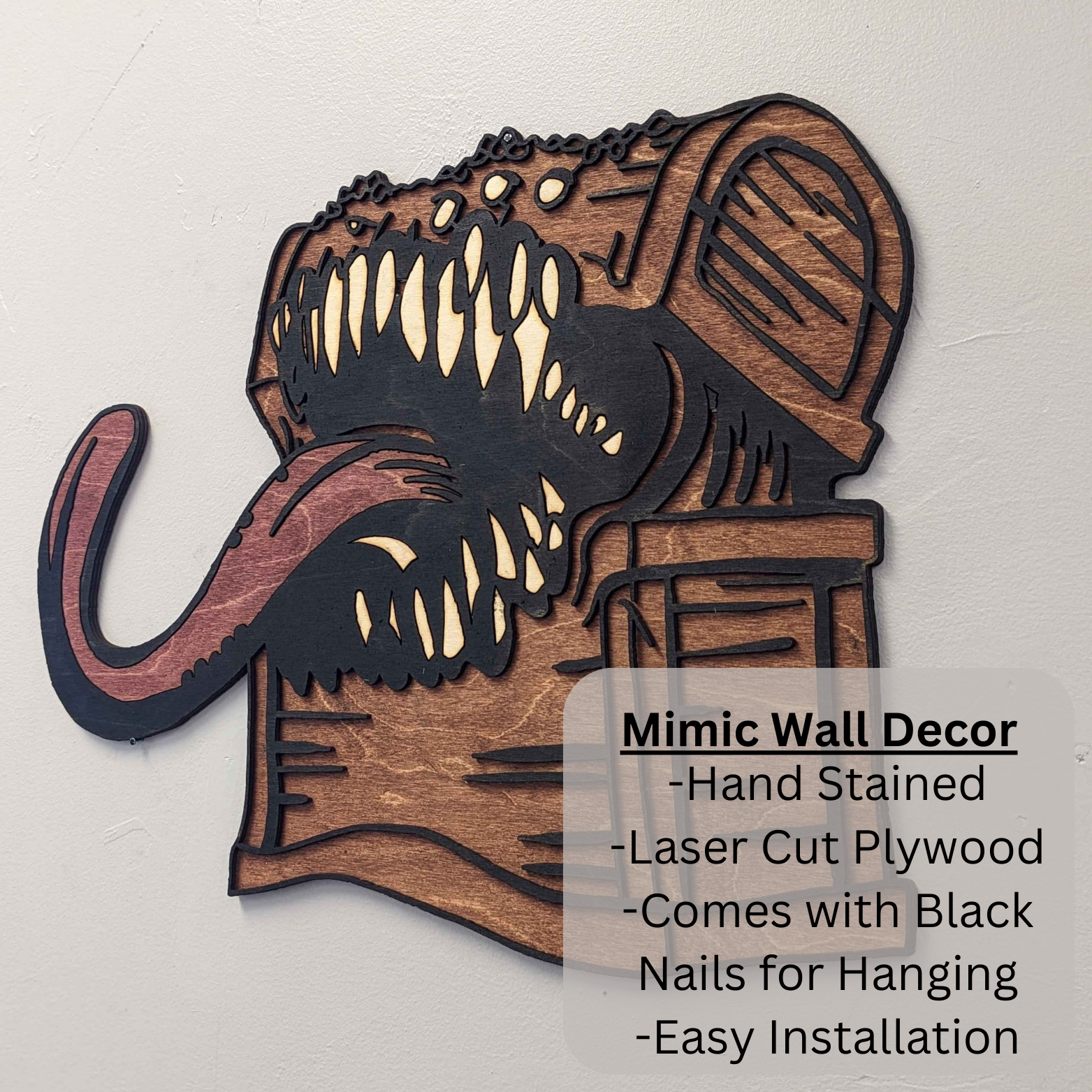 mimic wall decor details