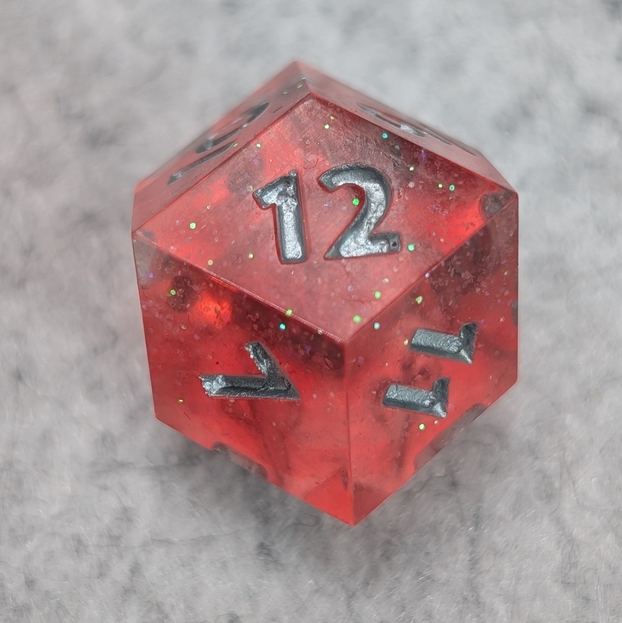 Pixie Dust - 2pc Duality Dice for Daggerheart - EBONWOOD