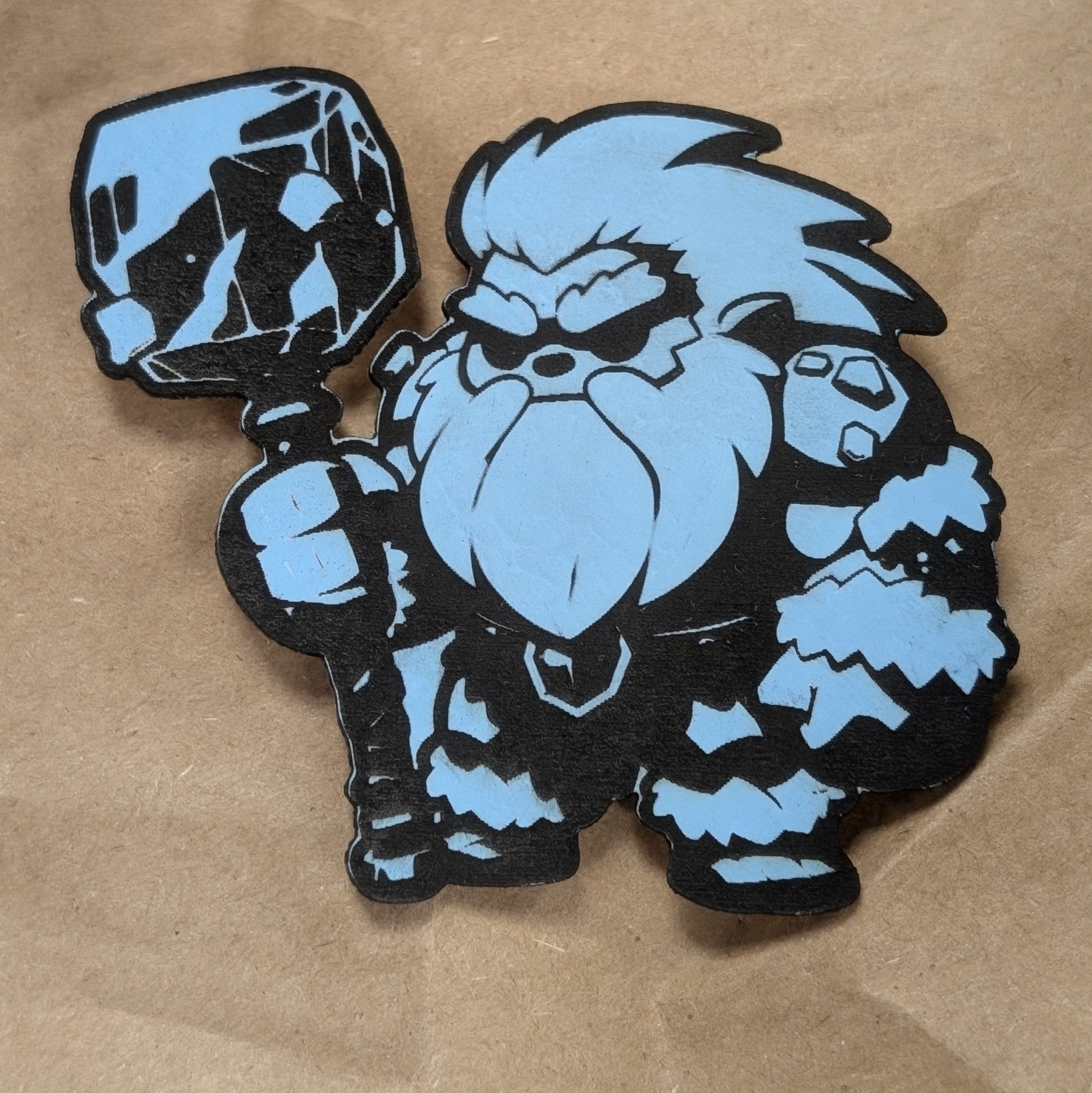 Premium Leatherette Heat Press Patches - Dungeons and Dragons Themed - EBONWOOD