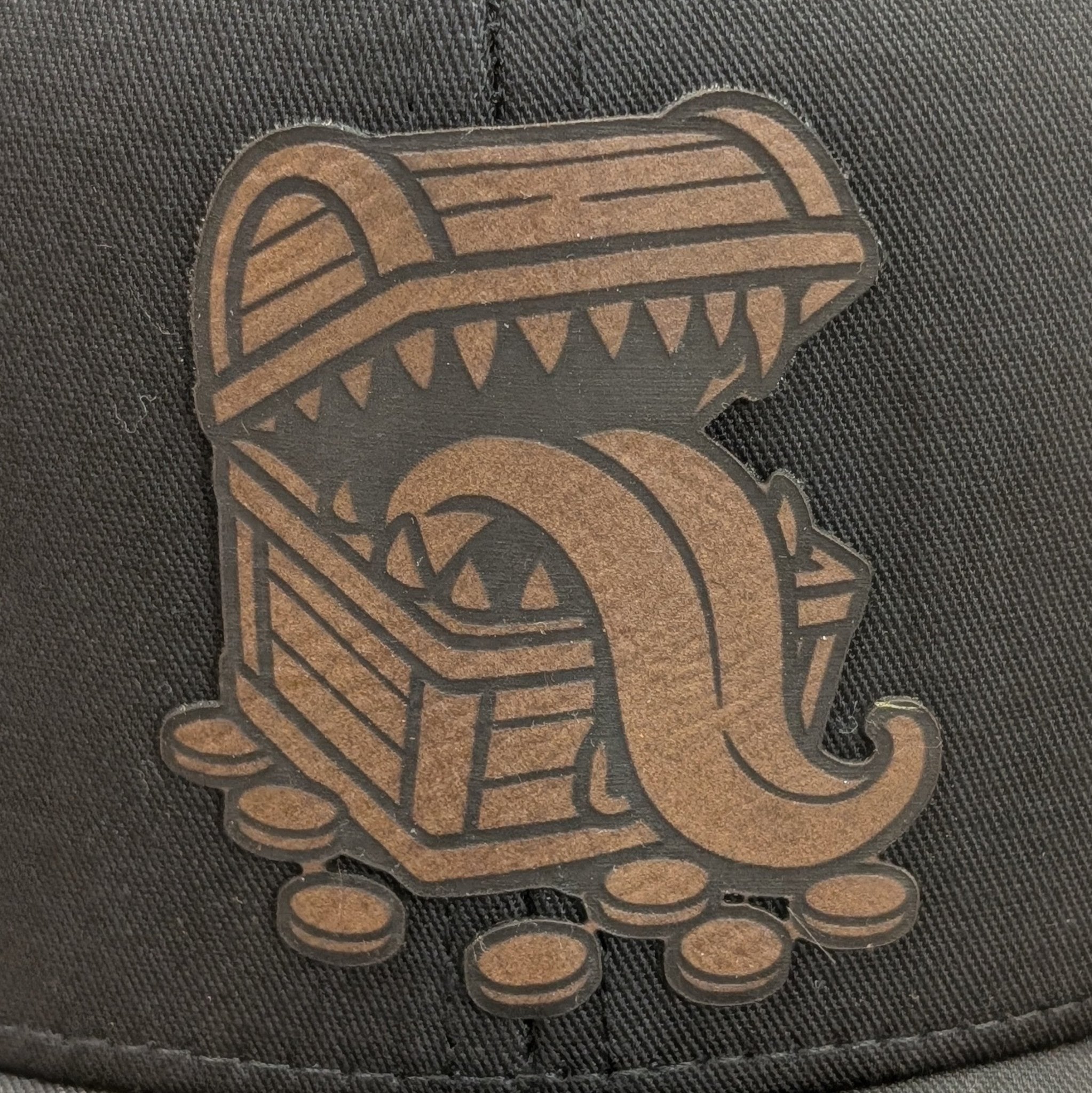 Premium Leatherette Heat Press Patches - Dungeons and Dragons Themed - EBONWOOD