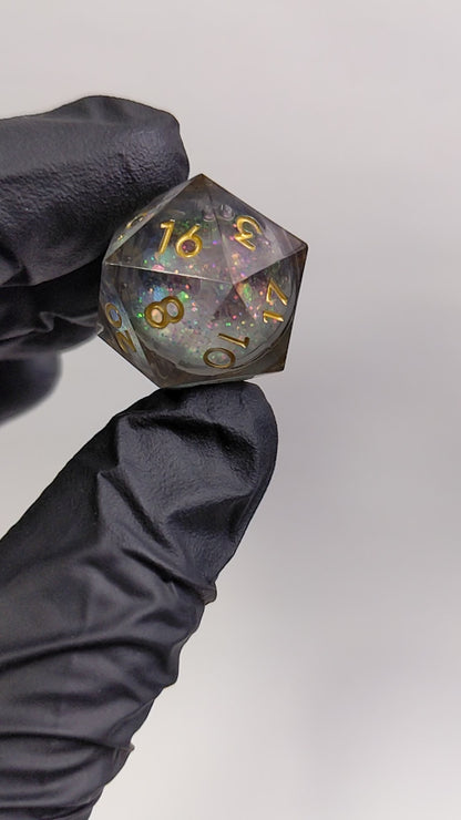 Stellar Twilight - 7 Piece Luxury D&D Dice Set