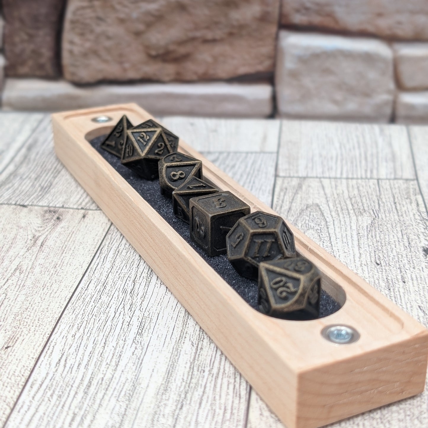 Duskforged - 7 Piece Luxury Metal D&D Dice Set