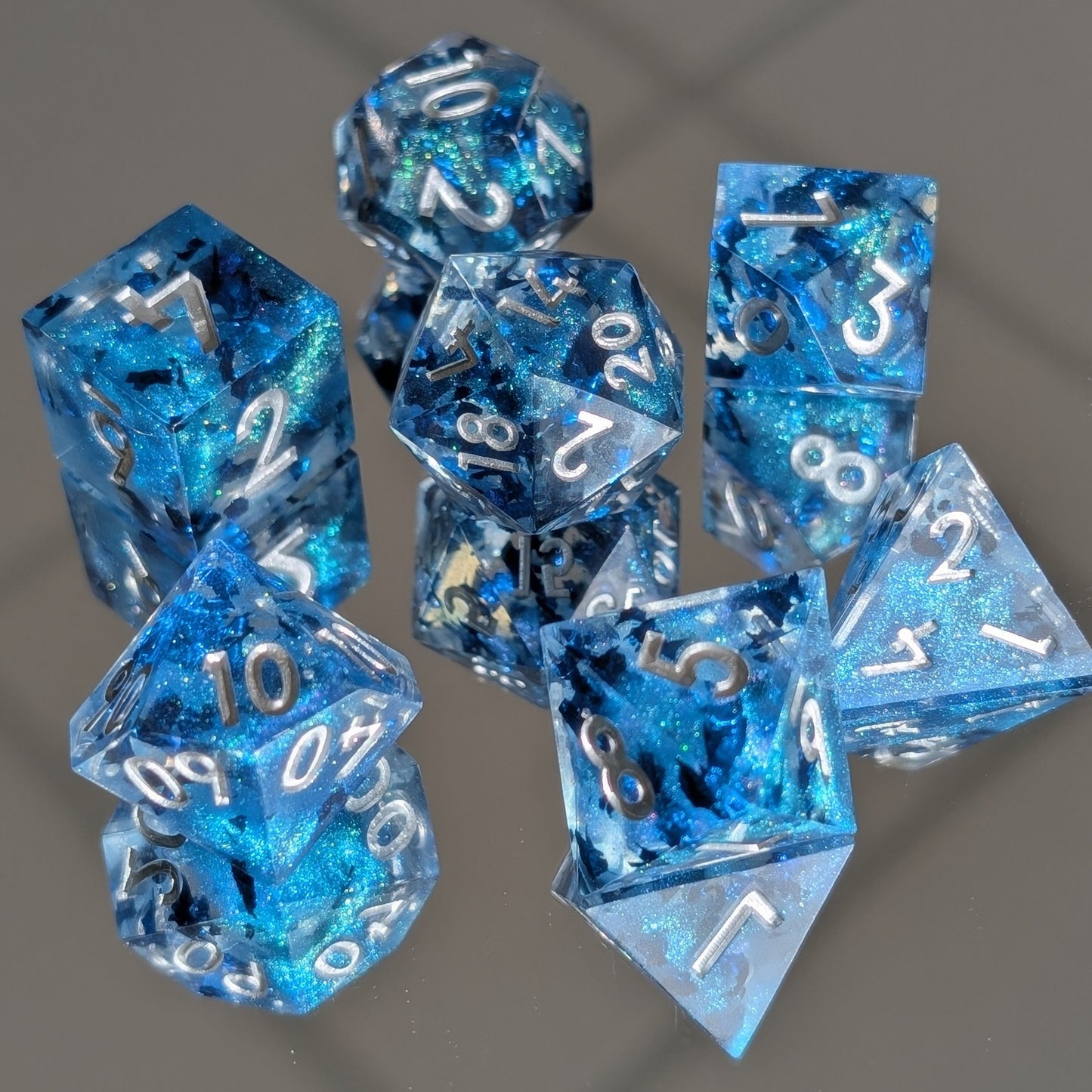 Quantum Tides - 7-Piece Polyhedral Dice Set