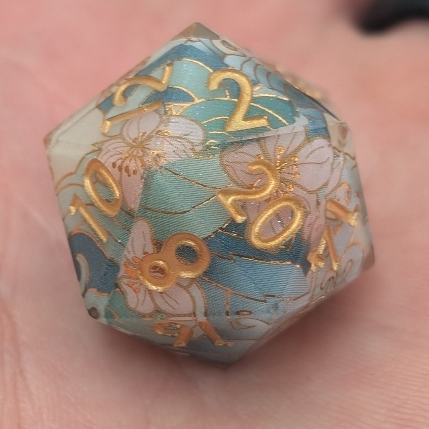 Tidal Focus - 7 Piece Luxury D&D Dice Set
