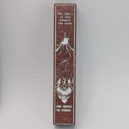 Firelands Rage - Luxury Handmade Wood and Resin Dice Vault