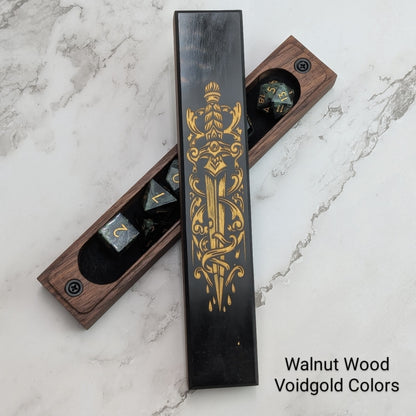 Bloodpact - Luxury Handmade Wood and Resin Dice Vault