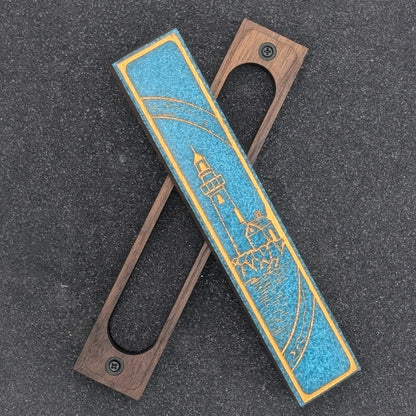 Stormcaller - Luxury Handmade Wood and Resin Dice Vault