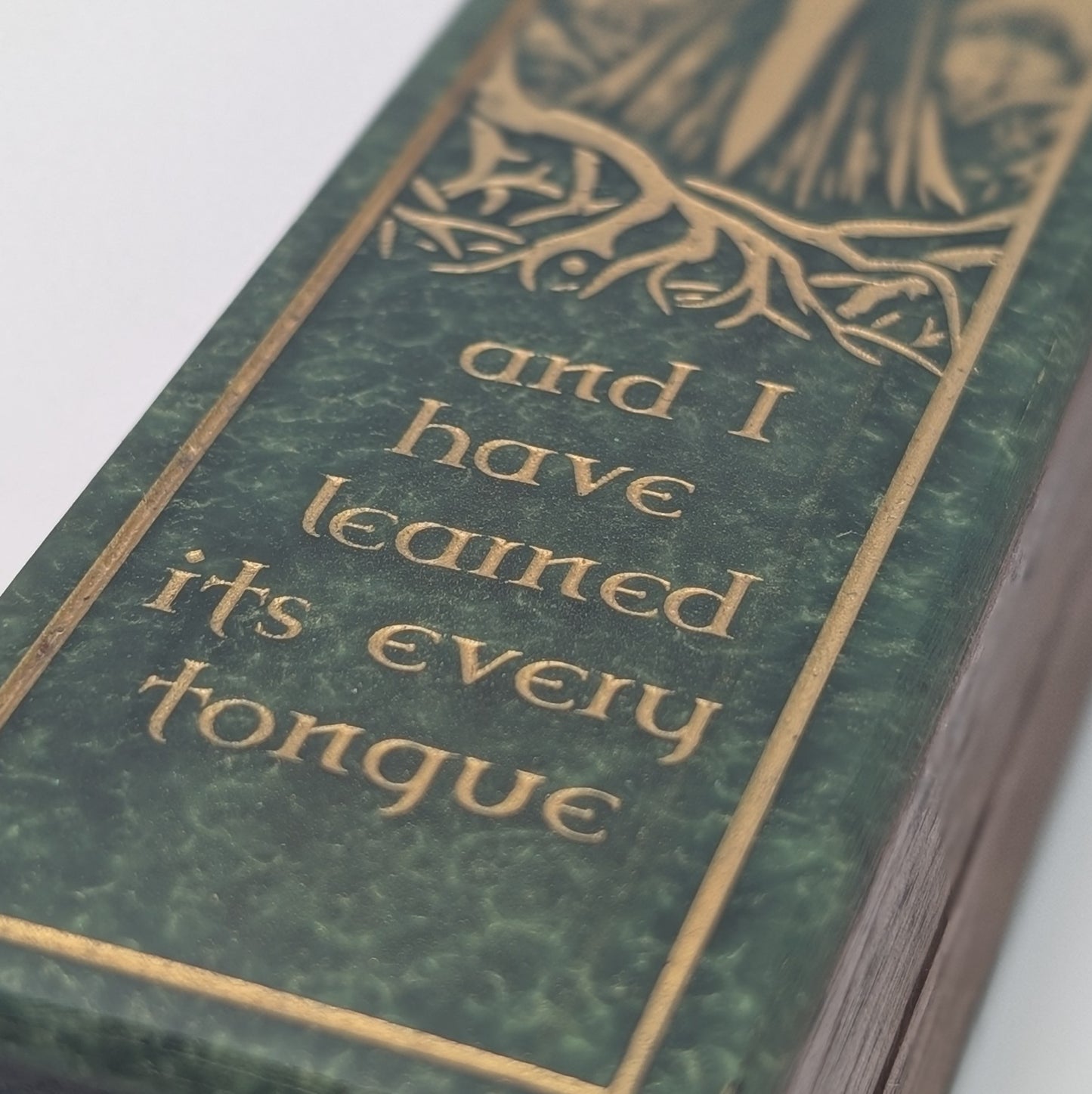 Druidic Path - Luxury Handmade Wood and Resin Dice Vault