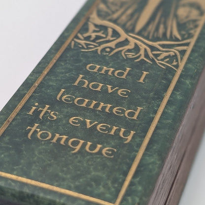 Druidic Path - Luxury Handmade Wood and Resin Dice Vault