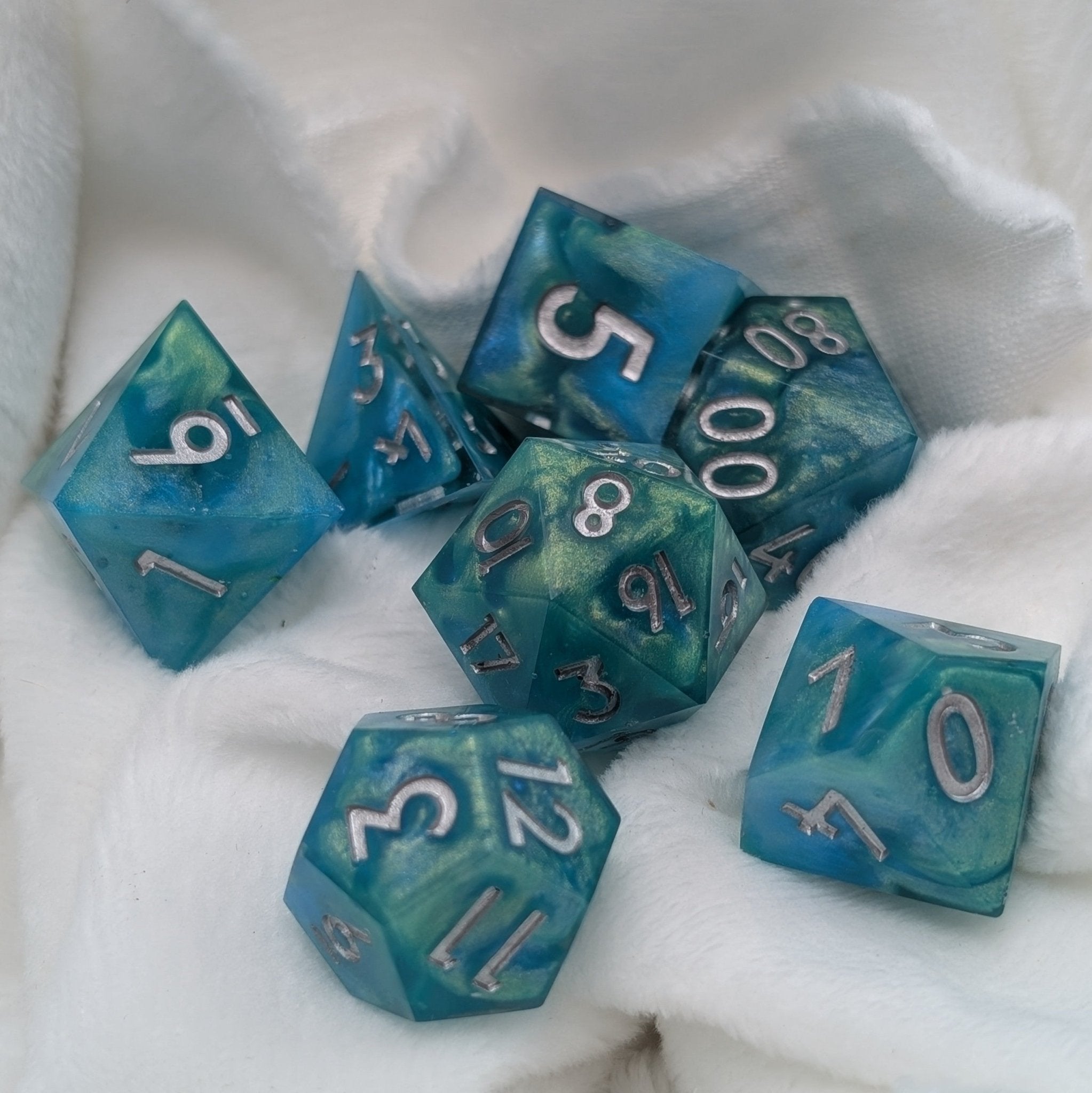 Tidebound Arcanum - 7pc Inspired Dice Set