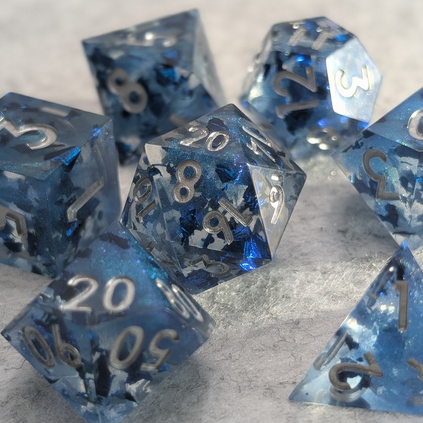 Quantum Tides - 7-Piece Polyhedral Dice Set