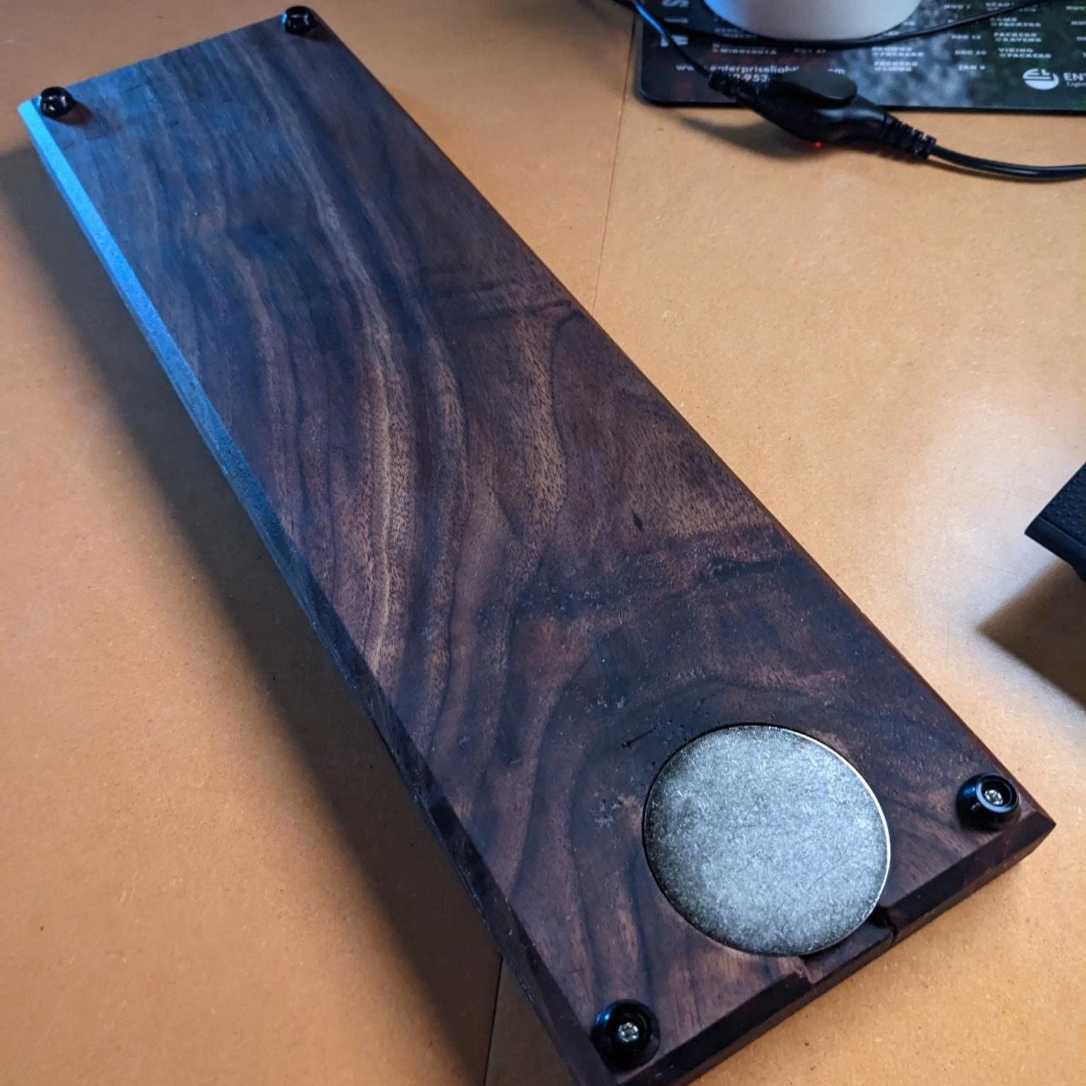 Premium Cribbage Board - Turquoise Resin Inlay