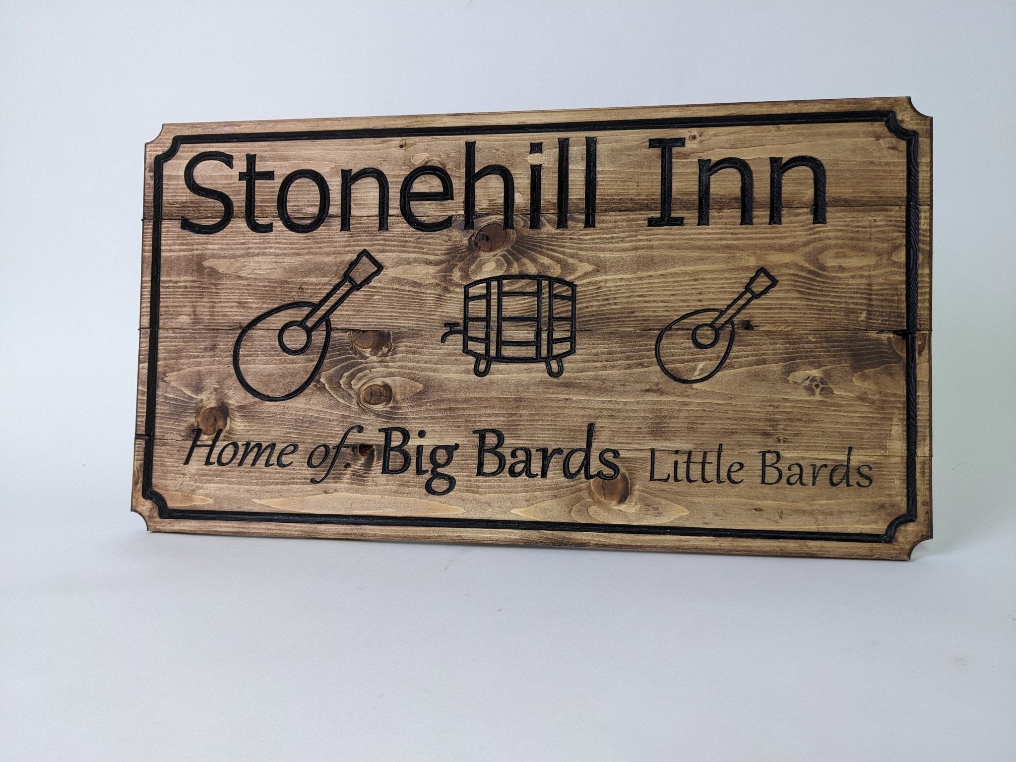 Custom Tavern Campaign Sign | Rustic Campaign Sign | TTRPG Sign | 24in x 18in
