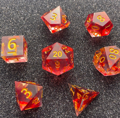 Bloodsport - Set of 7 Luxury D&D Dice