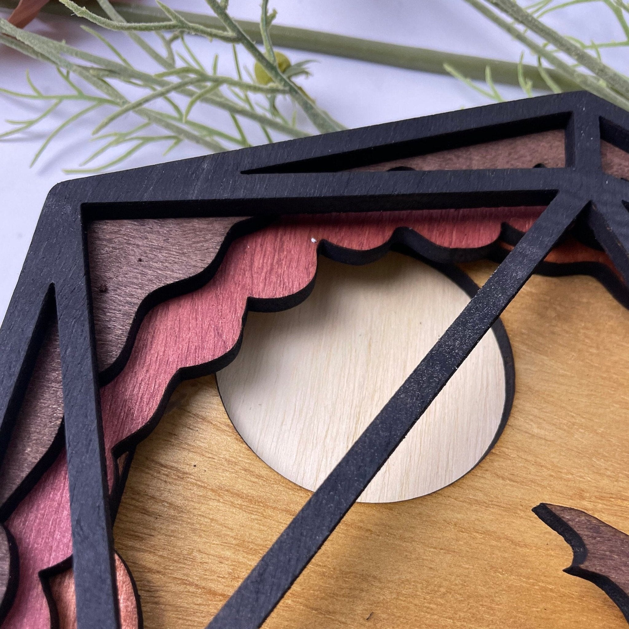 Dragon Roar - D20 Wooden Wall Art